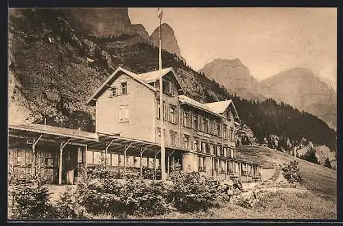 AK Wallenstadt, Alpenkurhaus Schrina-Hochruck