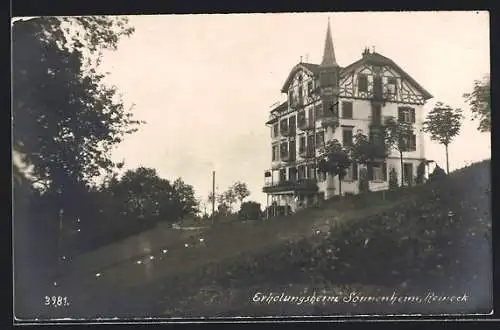 AK Rheineck, Erholungsheim Sonnenheim