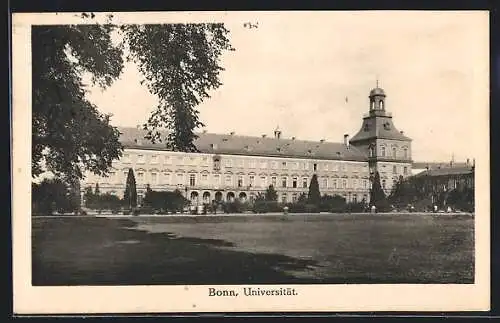 AK Bonn, Blick auf die Universität
