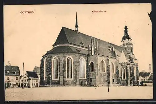 AK Cottbus, die Oberkirche