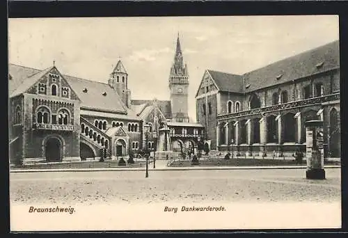AK Braunschweig, Partie an der Burg Dankwarderobe
