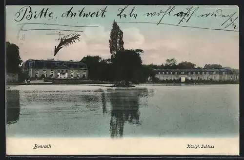 AK Benrath, Königl. Schloss am See