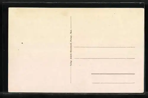 AK Gurten, Gasthaus Bauböck, Post u. Gendarmerie, Pfarrhof, Lengauer`s Gemischtwaren