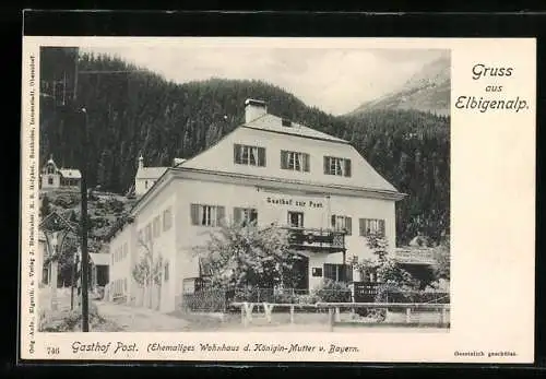 AK Elbigenalp, Der Gasthof zur Post