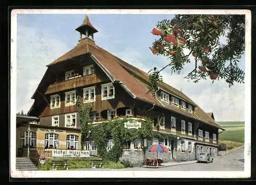 AK Schönwald / Schwarzwald, Hotel Hirschen