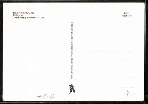 AK Unterglottertal, Fleischer bei der Wurstherstellung