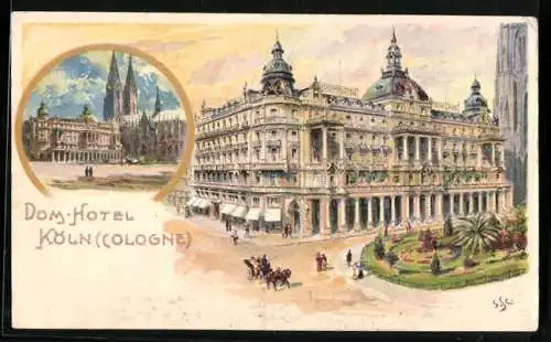 Lithographie Köln, Dom-Hotel