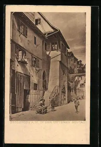 AK Esslingen a. N., In der unteren Beutau