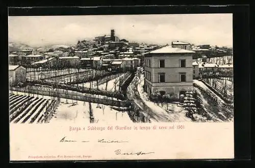 AK Barga, Panorama e Subborgo del Giardino