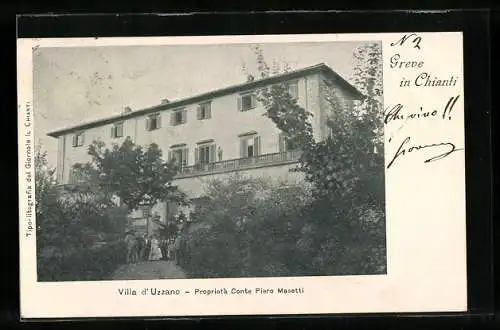 AK Greve in Chianti, Hotel Villa d`Uzzano, Proprietà Conte Piero masetti