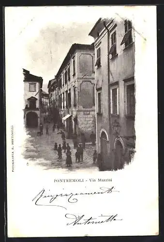 AK Pontremoli, Via Mazzini