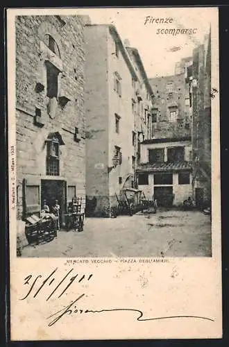 AK Firenze, Mercato Vecchio, Piazza degl`Amieri