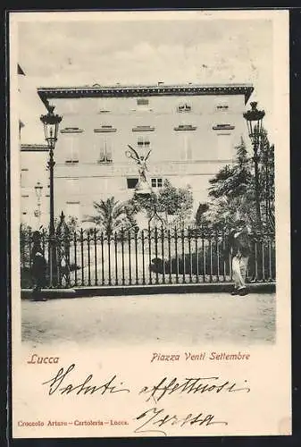 AK Lucca, Piazza Venti Settembre, Cassa Risparmio