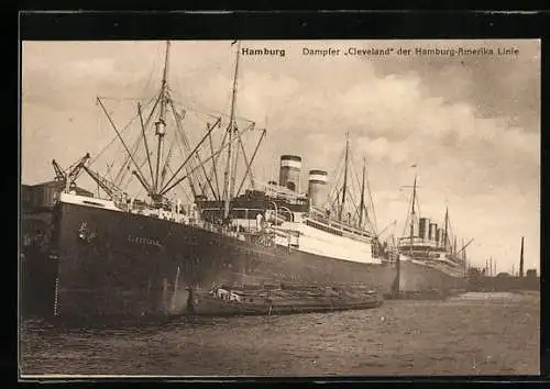 AK Hamburg, Passagierschiff Cleveland