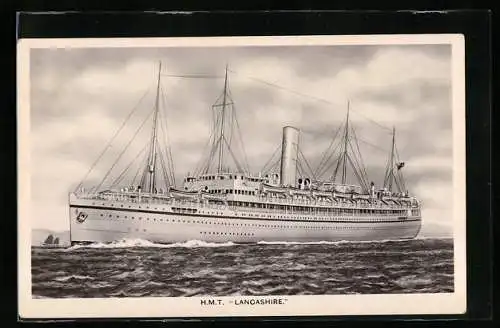 AK HMT Lancashire in voller Fahrt