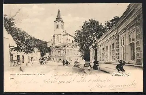 AK Wien-Kalksburg, Teilansicht