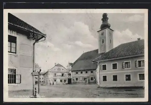 AK Hörsching, Partie an der Kirche