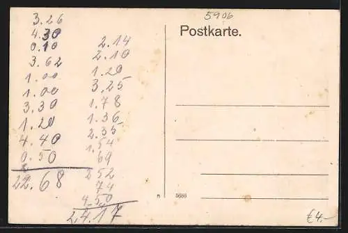 AK Ruhla, Partie mit der Weim. u. Goth. Kirche