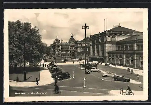 AK Hannover, am Bahnhof