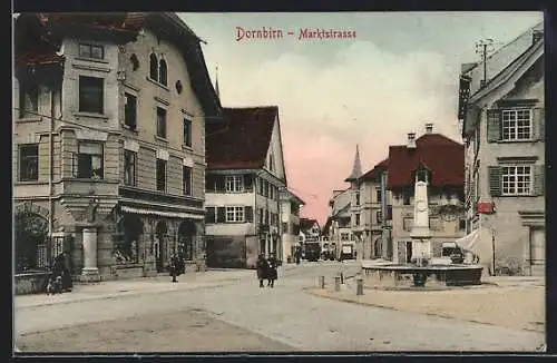 AK Dornbirn, Partie an der Marktstrasse