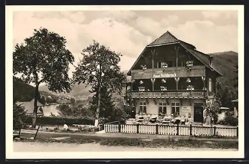 AK Forbach /Schwarzwald, NSU Ferienheim Haus Holdereck