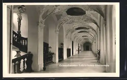 AK Ochsenhausen, Lehrerinnen-Oberschule, Innenansicht