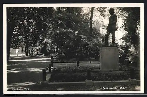 AK Kirchheim /Teck, Denkmal der 248.