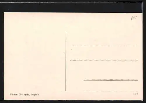 AK Lugano Paradiso, Monte San Salvatore, Ortsansicht