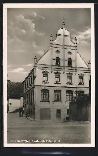 AK Untermarchtal, Rat- und Schulhaus