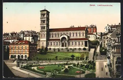 AK Zürich, Liebfrauenkirche