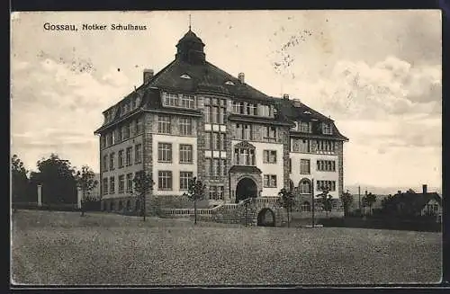 AK Gossau, Blick auf das Notker Schulhaus
