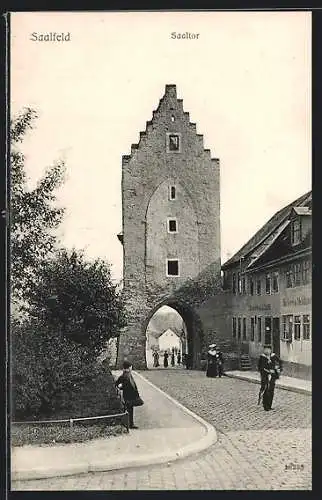 AK Saalfeld / Saale, Saaltor