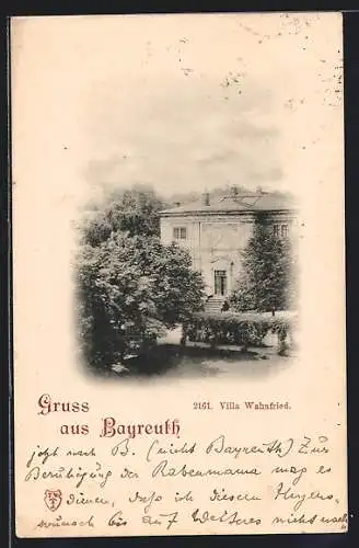 AK Bayreuth, Die Villa Wahnfried