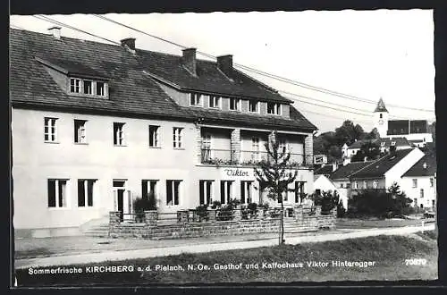 AK Kirchberg an der Pielach, Gasthof-Kaffeehaus V. Hinteregger