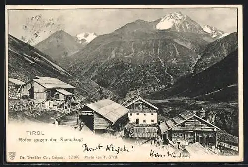 AK Rofen, Teilansicht gegen den Ramkogl