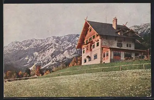 AK Reichenau /Rax, Kronichs Touristenhaus Knappenhof