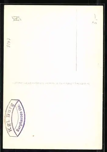 AK Burghausen / Salzach, Ortsansicht aus der Vogelschau, Orig.-Fliegeraufnahme