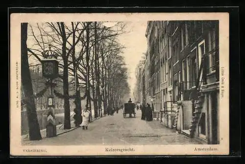 AK Amsterdam, Keizersgracht, Versiering