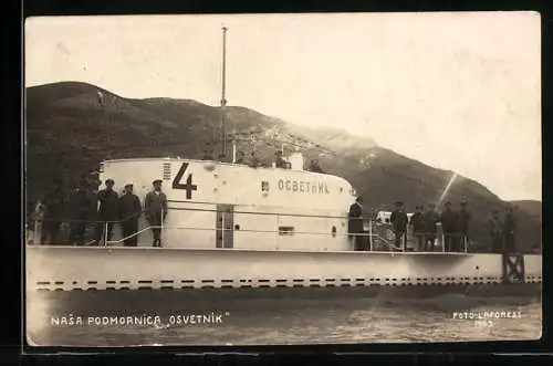 AK Nasa Podmornica Osvetnik, U-Boot Osvetnik des Königreichs Jugoslawien