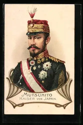 AK Japan, Portrait Mutsuhito, Emperor of Japan
