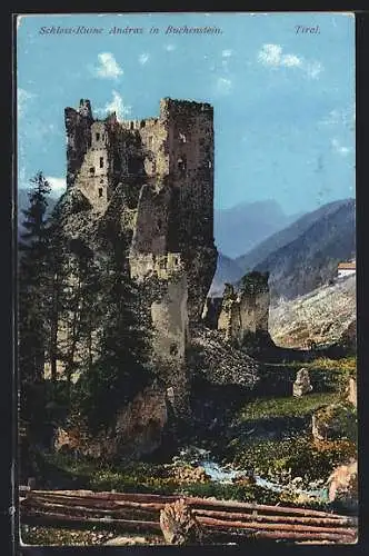 AK Buchenstein, Schlossruine Andraz