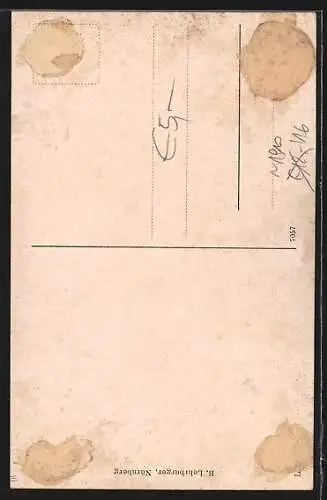 AK Rovereto, Castello e Torrente Leno