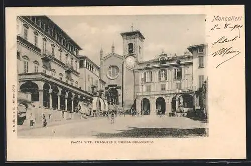 AK Moncalieri, Piazza Vittorio Emanuele e Chiesa Collegiata