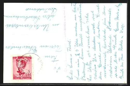 AK Stumm /Zillertal, Ortsansicht von der Landstrasse aus