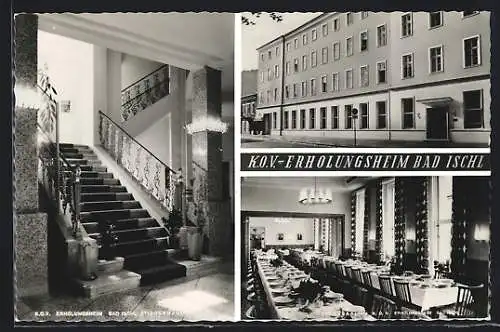 AK Bad Ischl, Ansichten vom K.O.V.-Erholungsheim