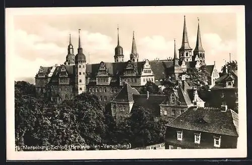 AK Merseburg, Schloss, Braunkohlen-Verwaltung