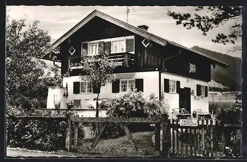 AK Oberammergau, Pension Haus Philipp Faistl, Hubertusstr. 17