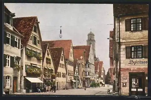 AK Dinkelsbühl, Spirituosengeschäft in der Segringer Strasse