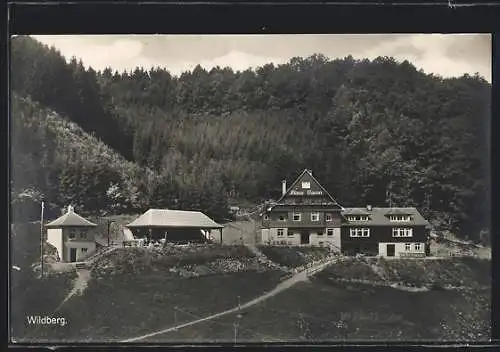 AK Wildberg / Schwarzwald, Die Pension Haus Saron