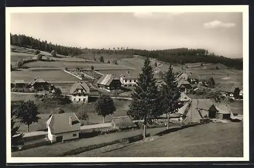 AK Bubenbach /Schwarzw., Ortsansicht aus der Vogelschau